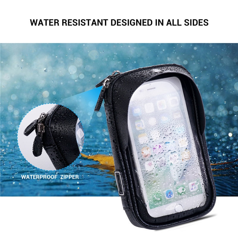 Waterproof Bike Bicycle Mobile Phone Holder Stand Shop kitchen home