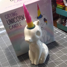 The Crying Unicorn Candle Unicorn Horse