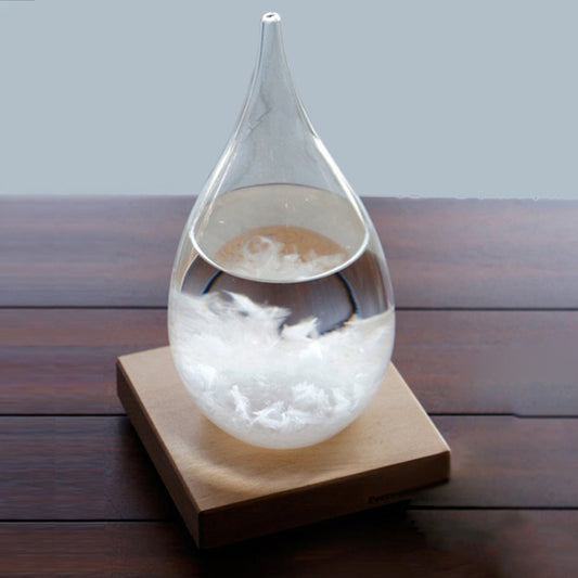 Transparent Droplet Storm Glass Water Drop Weather Storm Forecast Shop kitchen home