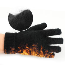 Winter Warm Bike Cycling Gloves Men Women Knit Anti-Slip