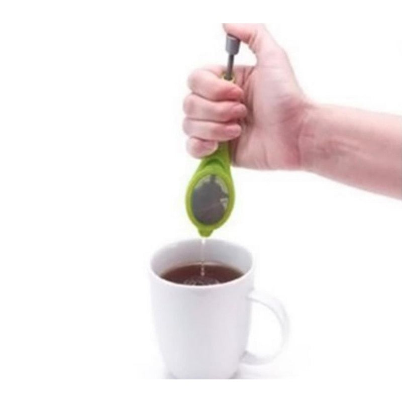 Tea&Coffee Strainer Measure Swirl Steep Stir&Press Shop kitchen home