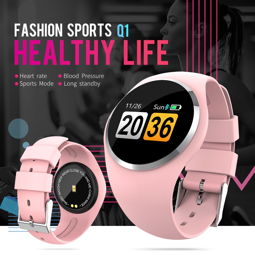 Smart Wristband Color LCD Screen Blood Pressure Heart Rate Monitor Shop kitchen home