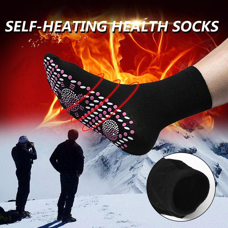 Tourmaline Self Heating Socks Help Warm Cold Feet Comfort Shop kitchen home