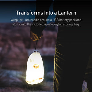 USB Powered Outdoor LED String + Camping Lantern