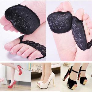 Women Ladies Forefoot Insoles Invisible High Heeled