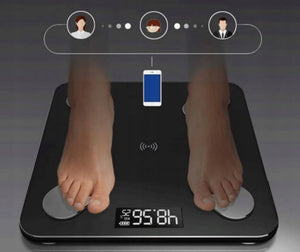 INTELLIGENT SMART BATHROOM SCALE WITH BLUETOOTH