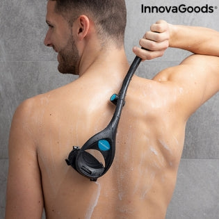 FOLDING SHAVER FOR BACK AND BODY OMNIVER INNOVAGOODS Shop kitchen home