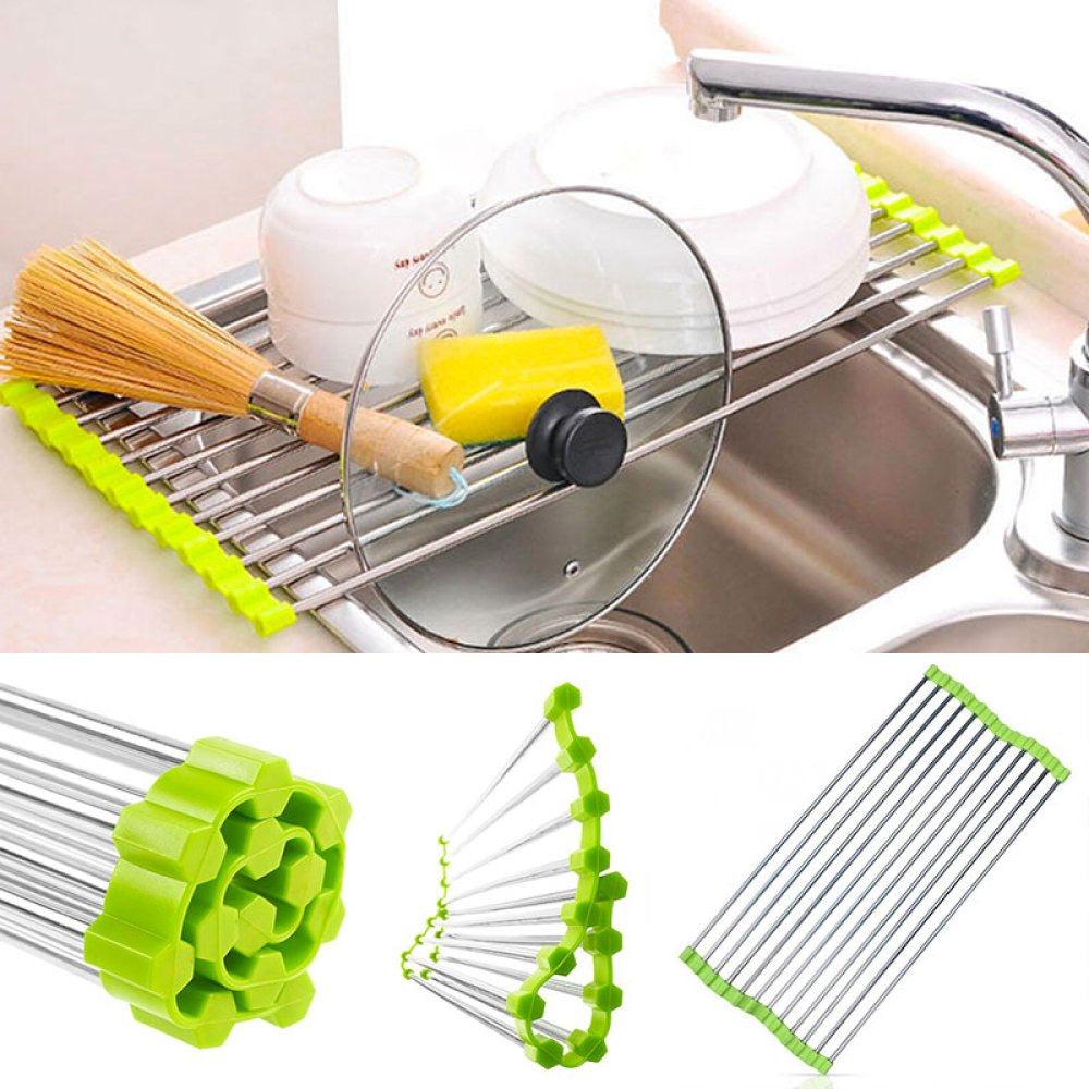 Non-Slip Collapsible Drainer for Sink Sink Shop kitchen home
