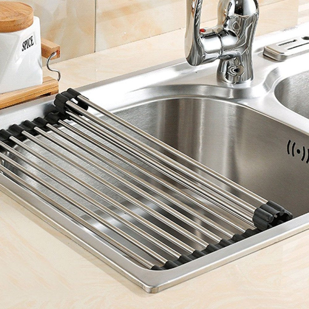 Non-Slip Collapsible Drainer for Sink Sink