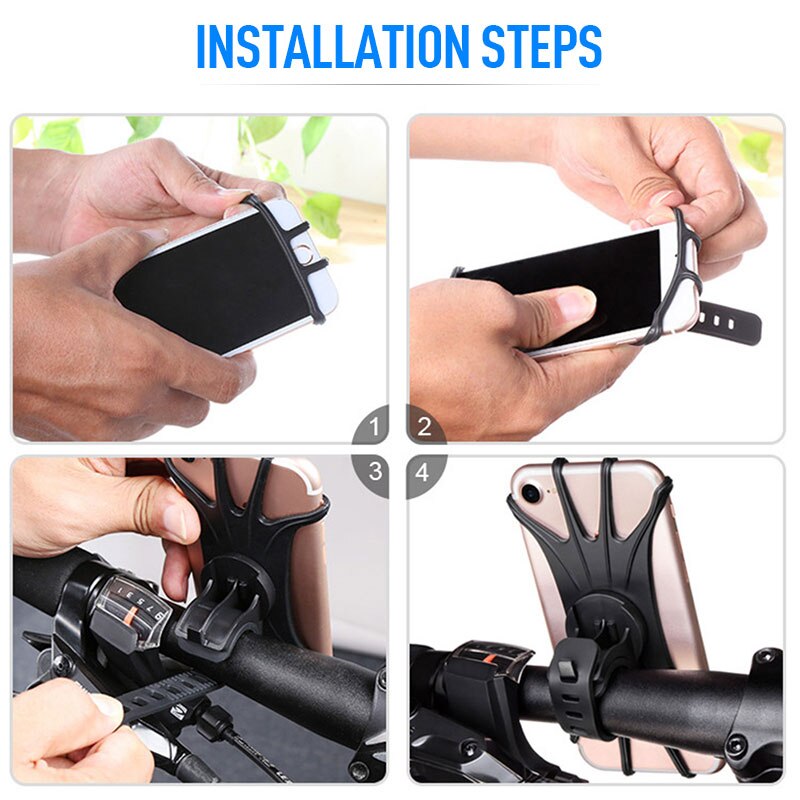 SPIDER PHONE: Smartphone Holder for Bicycle Shop kitchen home