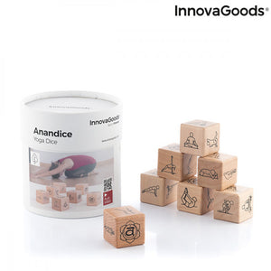 Yoga Dice Game Anandice InnovaGoods 7 Pieces